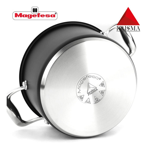 Olla De Vapor 20 Cm Acero Inoxidable Apta Para Inducción