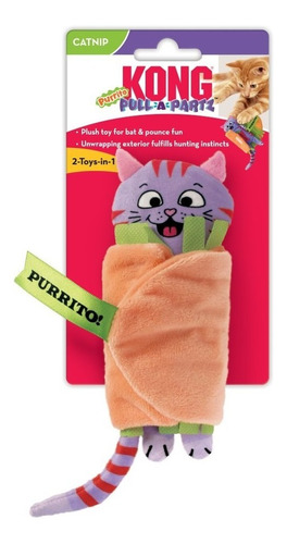 Juguete Peluche Gato Kong Pull A Partz Purrito