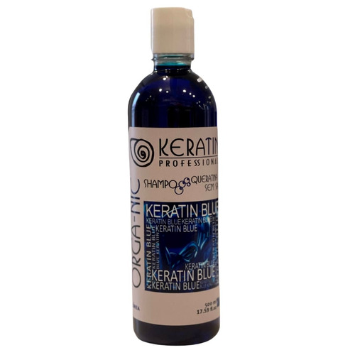 Shampoo Keratin Blue Orga-nic 500ml