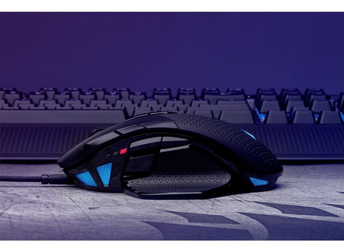 Imagen 9 de 9 de Mouse gamer de juego Corsair Nightsword RGB black