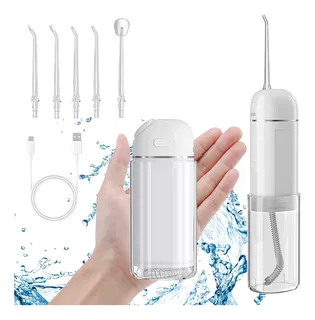 Irrigador Bucal Duchador Dental Portatil Usb Water Floser Inalambrico Resistente Al Agua Aparatos Niños Adultos Dentistas Ortodoncia Blanqueo Blanqueador Limpieza Cuidado Encias Caries Muelas Dientes