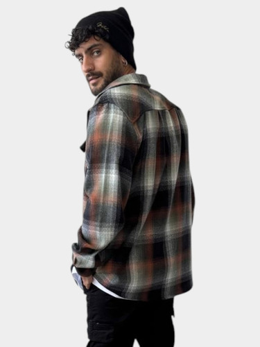 Camisa De Hombre Gotcha Leñadora Tom Shirt Talles S-2xl