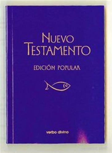 Nuevo Testamento Ed,popular Casa De La Biblia - Aa,vv