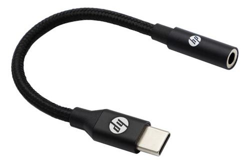 Dhc-tc131 Adaptador De Audio Usb-c A 3,5 Negro Trenzado