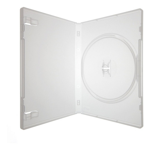 100 Estojo Caixa Capas Box Dvd Pack Transparente Filme Jogo