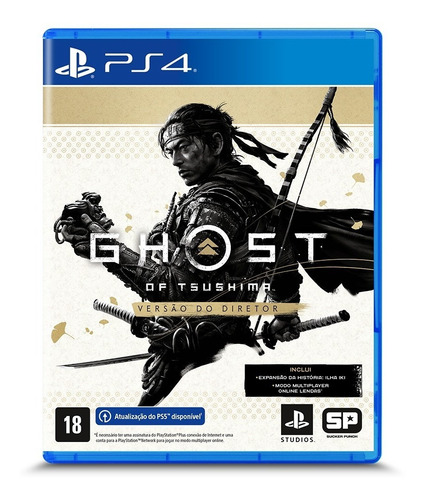 Imagem 1 de 1 de Jogo Ghost Of Tsushima Versão Do Diretor - Ps4