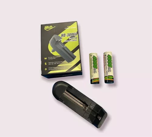 Pila 18650 Recargable Li-Ion 3.7 V 4000 mAh marca Maxday