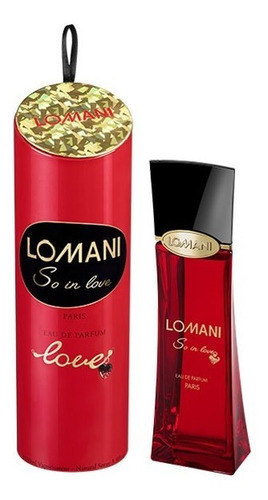 Perfume Feminino Parour Lomani So In Love Edp 100 Ml