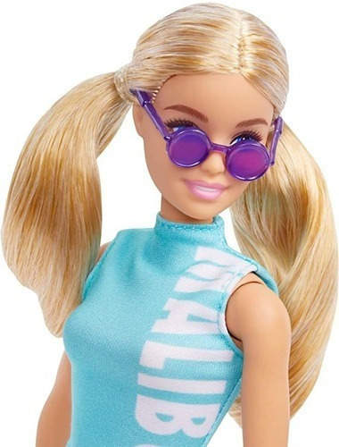 Barbie Fashionistas - Muñeca 158 Con Pelo Rubio Con Vestido