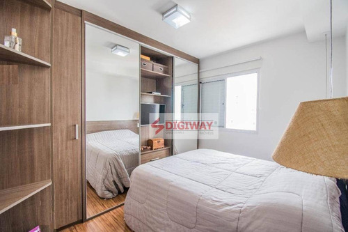 Imagem 14 de 30 de Lindo Apartamento, Com Varanda Gourmet E Lazer Total. - Ap2206