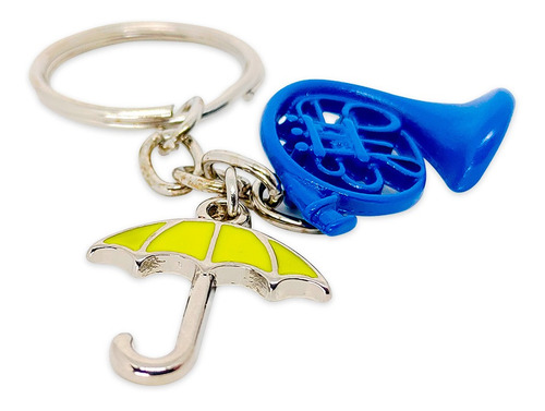 Imagem 1 de 3 de Chaveiro How I Met Your Mother - Guarda Chuva E Trompa