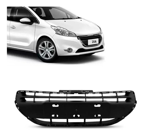 Grade Peugeot 208 2012 2013 2014 2015 2016 Superior Preto