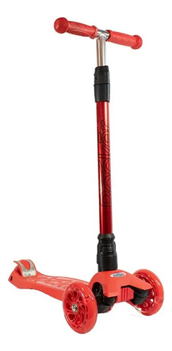 Monopatin Pro 4 Ruedas Rojo Playking Rocker Pro 4 Ruedas