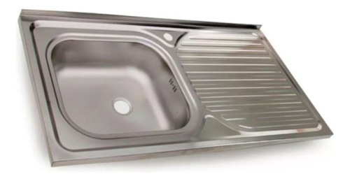 Lavaplatos 100x50 Para Sobreponer En Mueble Derecho