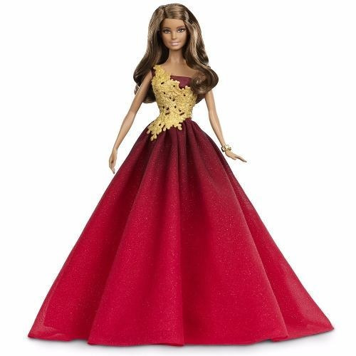 Barbie 2016 holiday red gown DRD25