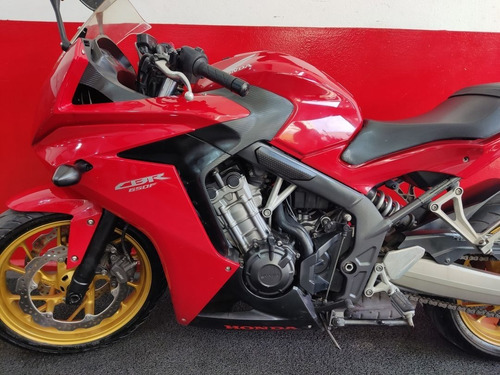 Honda Cbr 650 F 650f Cbr650f 2015 Vermelha Vermelho
