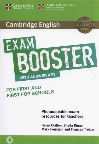 Libro Cambridge English Exam Booster For First And First ...