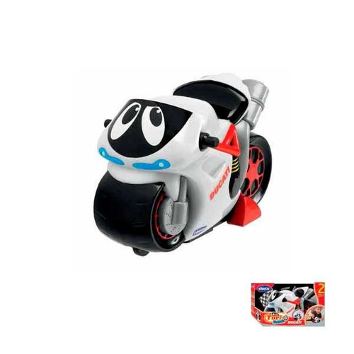 Chicco Motos Ducati Turbo Touch Black Y White- Bemar Babys