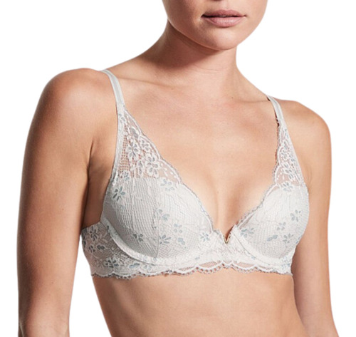 Brasier Victoria´s Secret De Encaje Con Forro Ligero 34 C