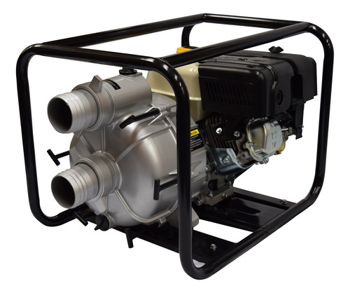 Motobomba Tragasolidos A Gasolina 6.5 Hp Bat3x3 Mpower