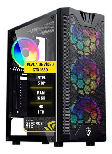 Pc gamer 16gb ram e 1000gb