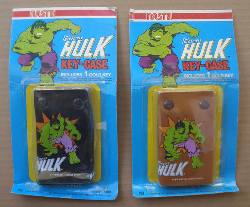 Lote De 2 Portallaves Increible Hulk Año 1978