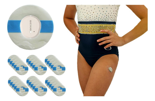 A1c Wear 30pk Mini Overpatches Para Dexcom G7 Y Stelo Mini
