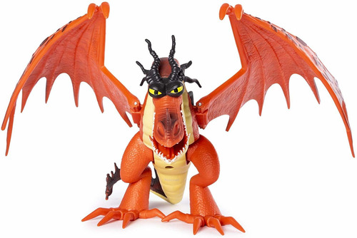 Dreamworks Dragones, Hookfang Dragón Figura Con Partes Móvil