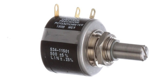534-1501 Potenciómetro Multi-vueltas 10 Vueltas 2 W 500 Ohms