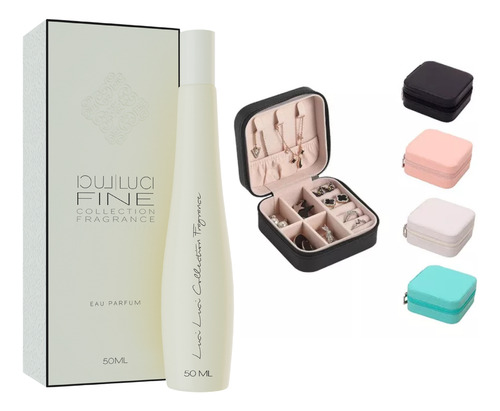 Perfume F63 Luci Luci 50ml Floral Frutado C/ Porta Joia