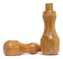 Comprar 50 Manguillos De Madera #0 Para Sellos De Goma - Insumos
