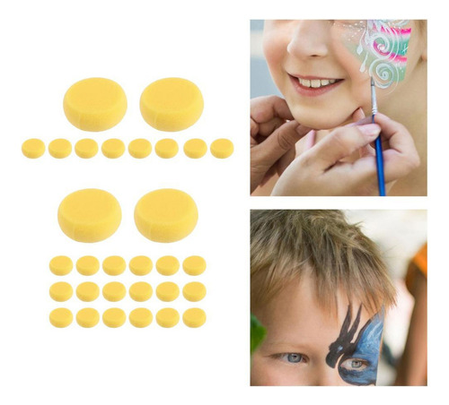 Esponjas De Pintura Facial Esponjas De Pintura 10 Piezas