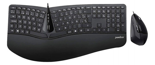 Combo Mouse Teclado Usb Perixx Periduo 505 - Tecnobox Color del teclado Negro