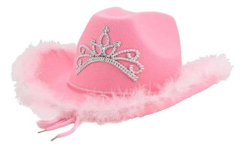 1 Sombrero De Vaquero Iluminado, Corona De Cristal,