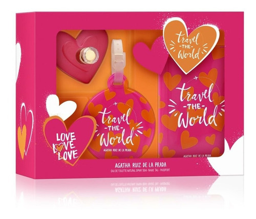 Kit Perfume Mujer 50ml Agatha Ruiz De La Prada Love Febo