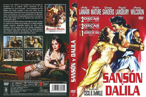 Sansón Y Dalíla - Hedy Lamarr - Victor Mature - Dvd