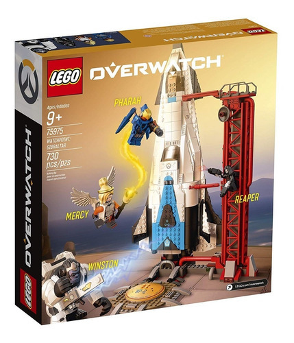Lego Overwatch Observatorio Gibraltar 75975 Mercy Reaper