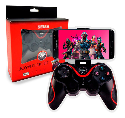 Mando Gamepad Joystick Seisa Bluetooh Smartphone Y Tablet