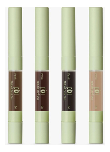Lápiz De Cejas Y Gel Pixi Natural Brow Duo Color Natural Blonde