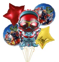 Comprar Globos Falcon (advengers) Kit X 5 Globos Aluminio 