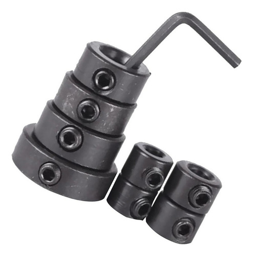 8 Piezas Profundidad De Taladro Topes Collares Anillo