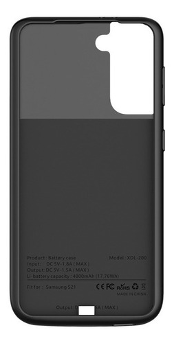 Imagen 2 de 3 de Case Cargador Para Galaxy S21 Y S22 Ultra, Plus + Power Bank