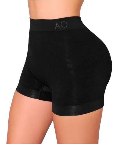 Faja Boxer Modelador Microfibra Levanta Glúteos