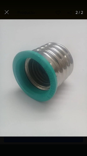 Socate Adaptador Rosca E12 A E14 - E27 A E40 - E40 A E27