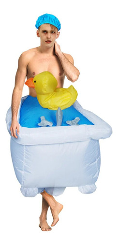 Disfraz Inflable De Bañera De Despedida De Soltero Divertido