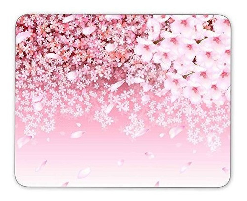 Mousepad Flor De Cerezo: Antideslizante Y Versátil.