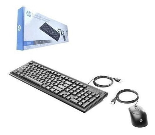 Combo Teclado E Mouse 160 Usb Hp