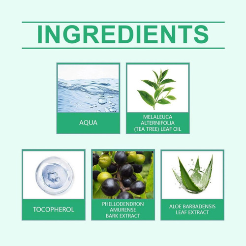 Spray Desinfectante Para Pies Con Aceite De Árbol De Té, Árb