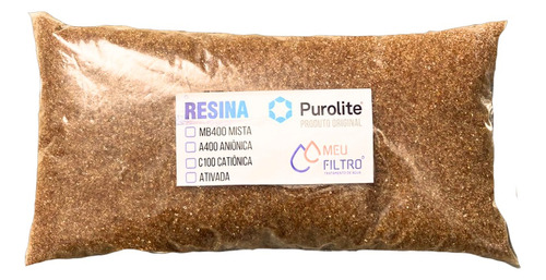 Resina Mista Purolite Mb400 Para Deionizador, Aquário Filtro