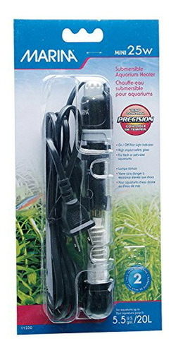 Calentador De Acuario Sumergible , Para Peces Betta, 25w, 11